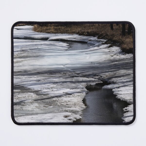 Item preview, Ice melting on the river designed and sold by CanadianWild418.
