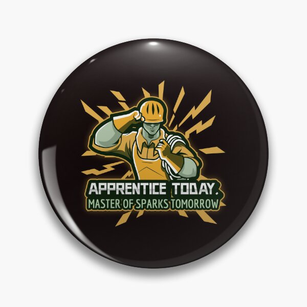 Item preview, APPRENTICE TODAY. MASTER OF SPARKS TOMORROW designed and sold by DCTEEDESIGNS.