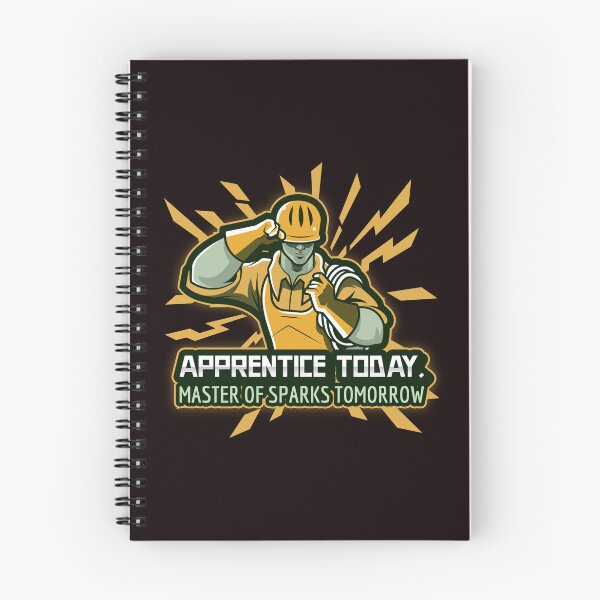 Item preview, APPRENTICE TODAY. MASTER OF SPARKS TOMORROW designed and sold by DCTEEDESIGNS.