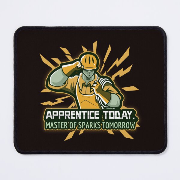 Item preview, APPRENTICE TODAY. MASTER OF SPARKS TOMORROW designed and sold by DCTEEDESIGNS.