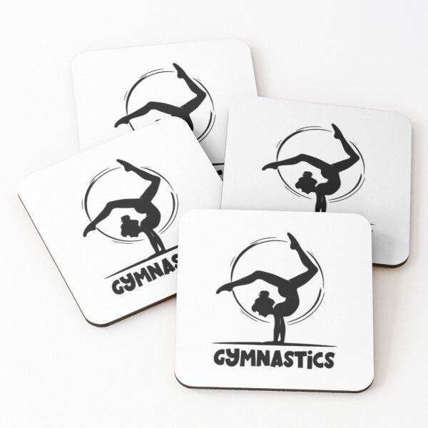 Item preview, Elegant Gymnastics Silhouette – Dynamic and Artistic Athlete Design designed and sold by Colorful-Garden.