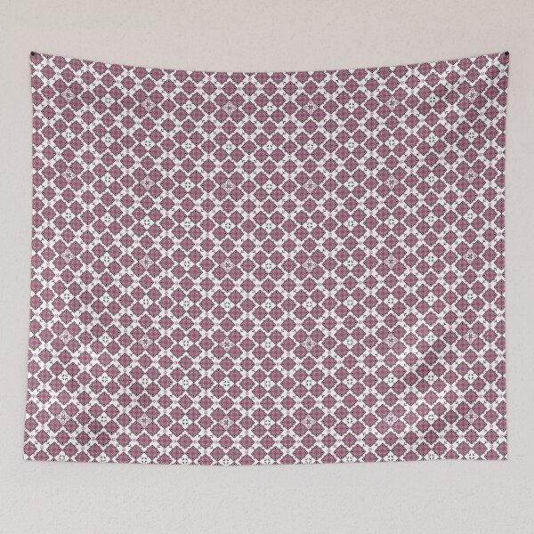 Item preview, Geometric Blossom: Pink Floral Pattern with Angular Shapes designed and sold by StarbornDesign.