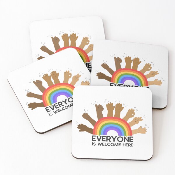 Item preview, Everyone is welcome here designed and sold by CHERRY--SHOP.