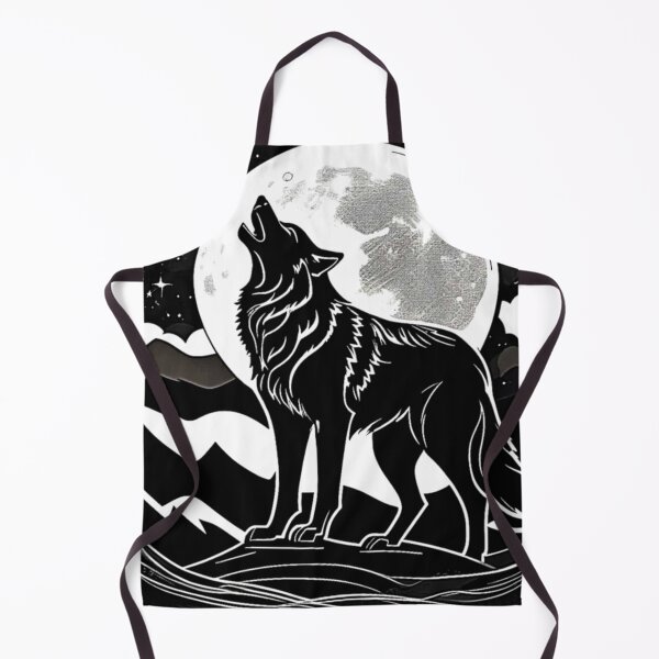 Item preview, Night Wolf Silhouette Design designed and sold by Health And Fitness Posts e-Store.