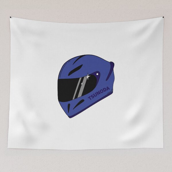 Item preview, Yuki Tsunoda Helmet designed and sold by baranskini.