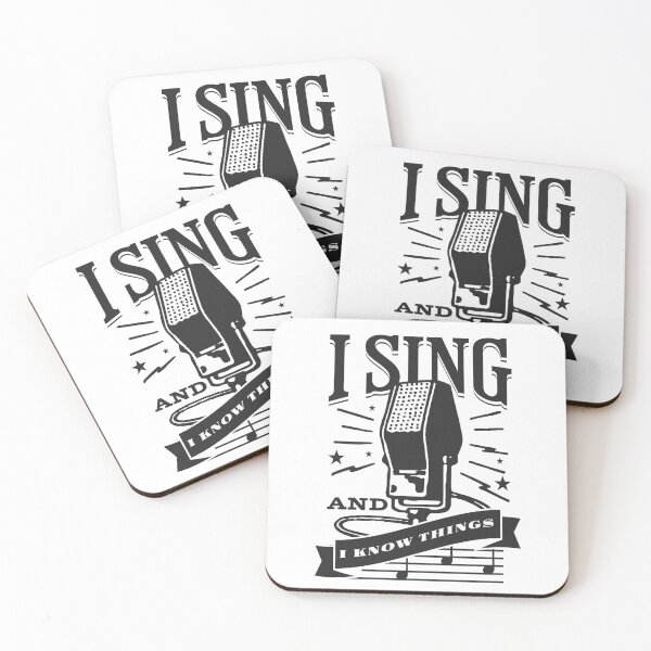 Item preview, I Sing and I Know Things designed and sold by Moxie Merch Design Studio.