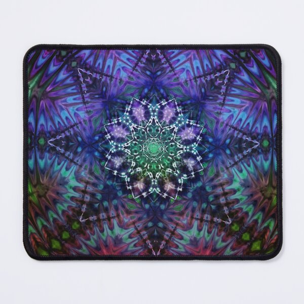 Item preview, Mandala psicodélico con efecto tie-dye designed and sold by AuroraXGreen.