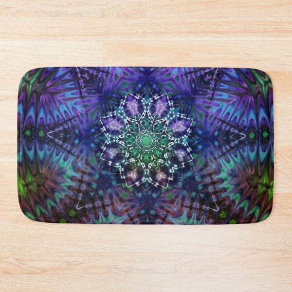 Item preview, Psychedelic Tie Dye Mandala designed and sold by AuroraXGreen.