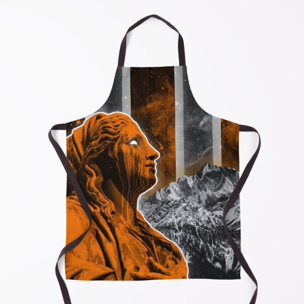 Item preview, Orange Woman Looking Up designed and sold by YOWABUNGA DESIGNS & CREATIONS.