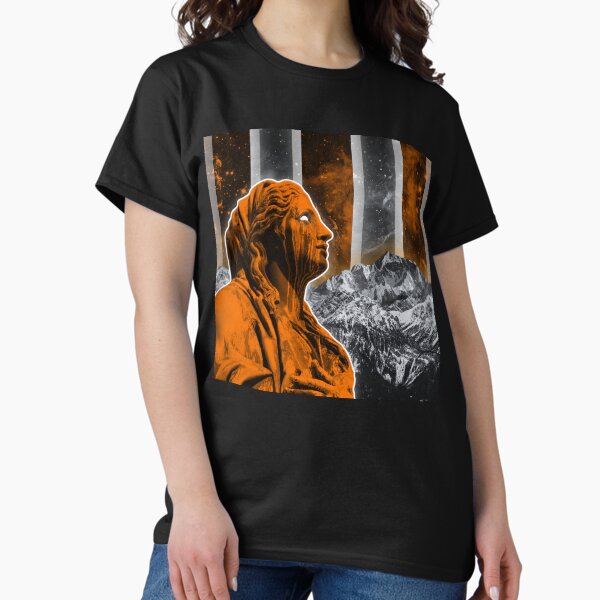 Item preview, Orange Woman Looking Up designed and sold by YOWABUNGA DESIGNS .