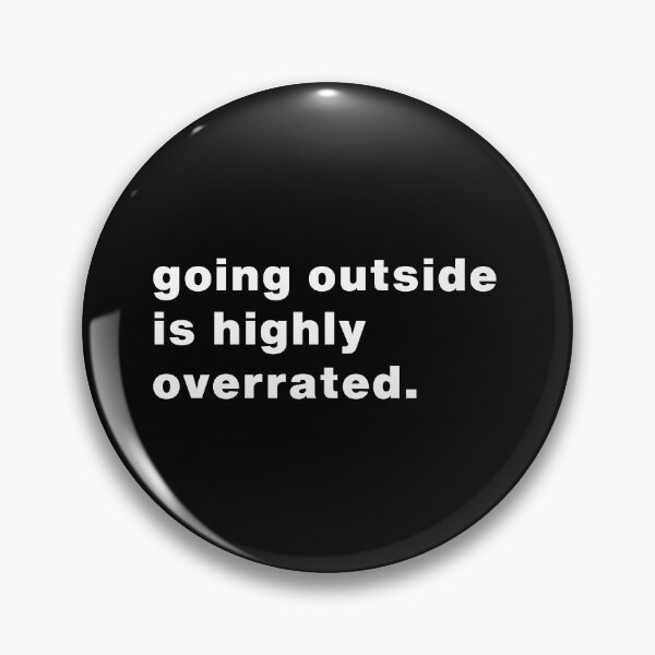 Item preview, Going Outside Is Highly Overrated T-Shirt designed and sold by Makabas.
