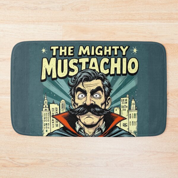Item preview, The Mighty Mustachio – Midnight Edition designed and sold by SteadyRolling.