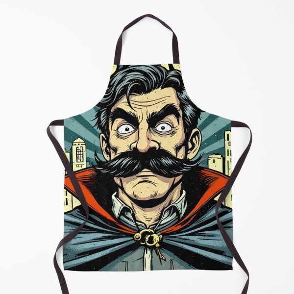 Item preview, The Mighty Mustachio – Midnight Edition designed and sold by SteadyRolling.