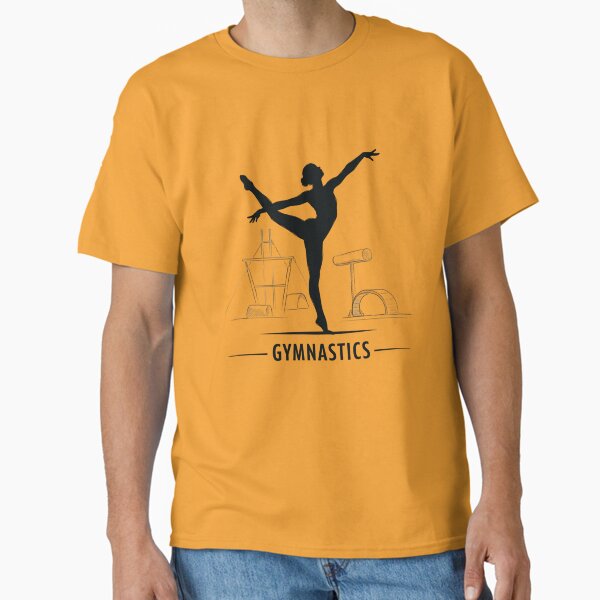 Item preview, Elegant Gymnastics Silhouette – Dynamic and Artistic Athlete Design designed and sold by Colorful-Garden.