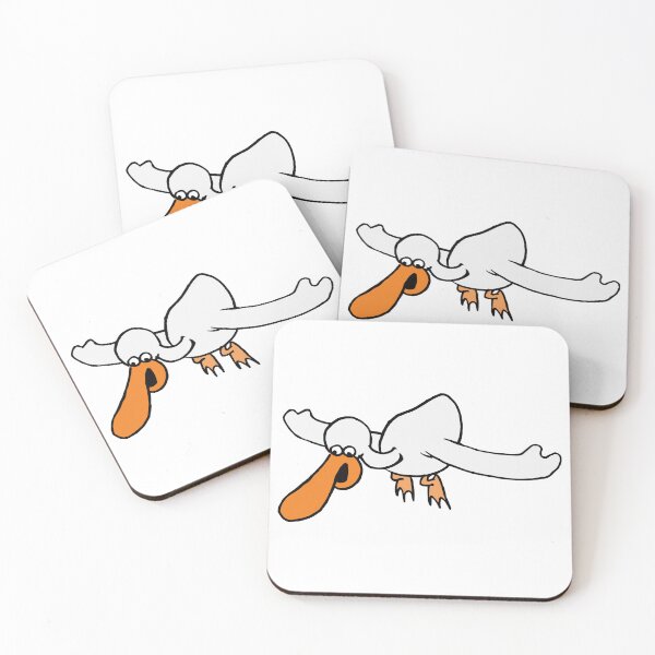 Item preview, Plinko the Pelican flying  designed and sold by littletinyspark.
