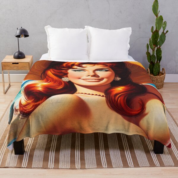 Item preview, Sexy Redhead Pin-up designed and sold by PulpVintage.
