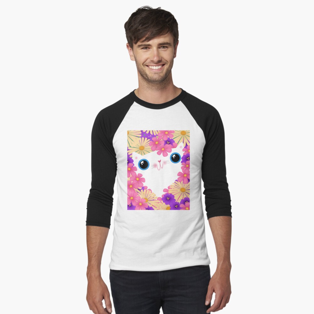Aperçu de l'œuvre T-shirt baseball manches ¾ créée et vendue par gal-art.
