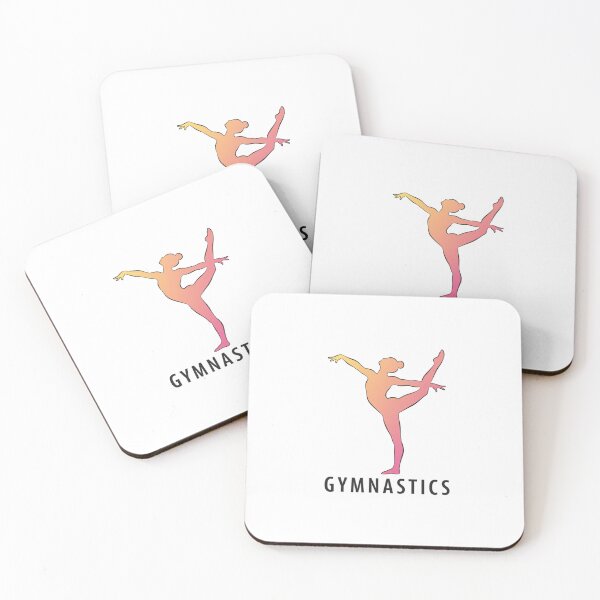 Item preview, Elegant Gymnastics Silhouette – Dynamic and Artistic Athlete Design designed and sold by Colorful-Garden.