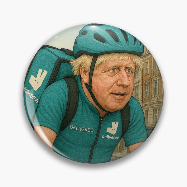 Item preview, Boris Johnson Deliveroo designed and sold by BrowsingBrains.