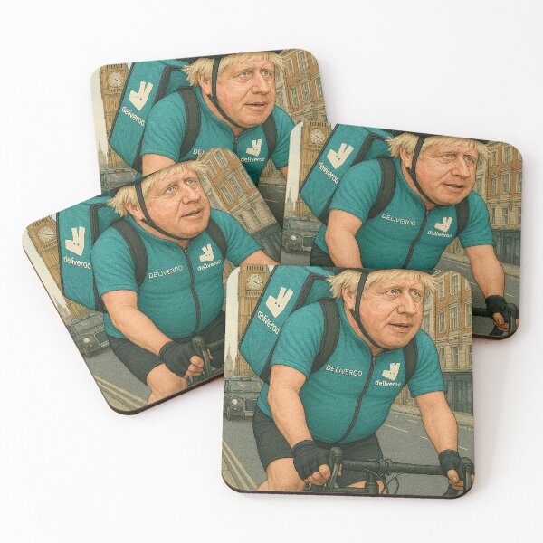Item preview, Boris Johnson Deliveroo designed and sold by BrowsingBrains.
