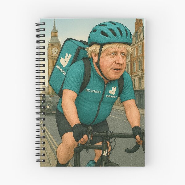Item preview, Boris Johnson Deliveroo designed and sold by BrowsingBrains.