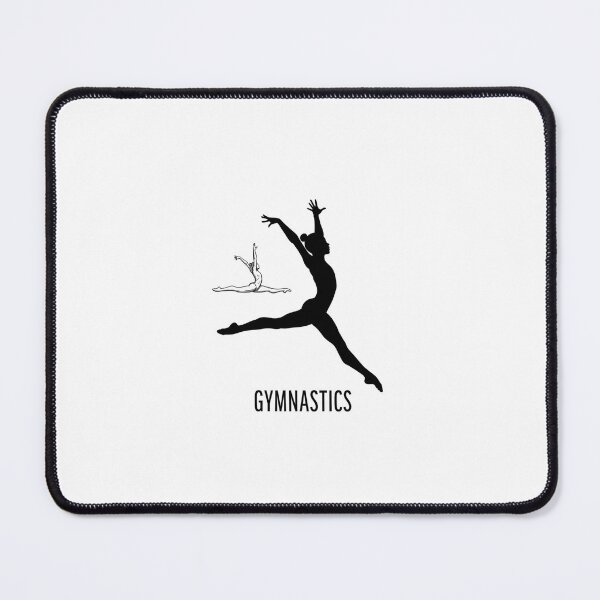 Item preview, Elegant Gymnastics Silhouette – Dynamic and Artistic Athlete Design designed and sold by Colorful-Garden.