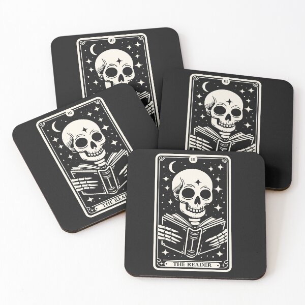 Item preview, The Reader Tarot Skull designed and sold by Eoli Studio.