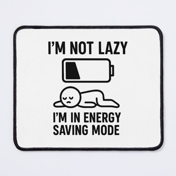 Item preview, Low Battery Funny designed and sold by Ranzou-Art.