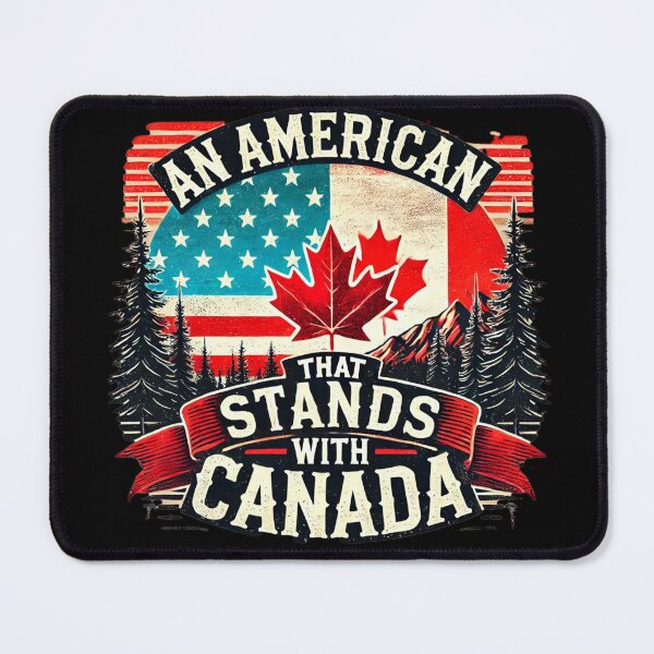Item preview, An American That Stands with Canada designed and sold by MySheetMusicArt.