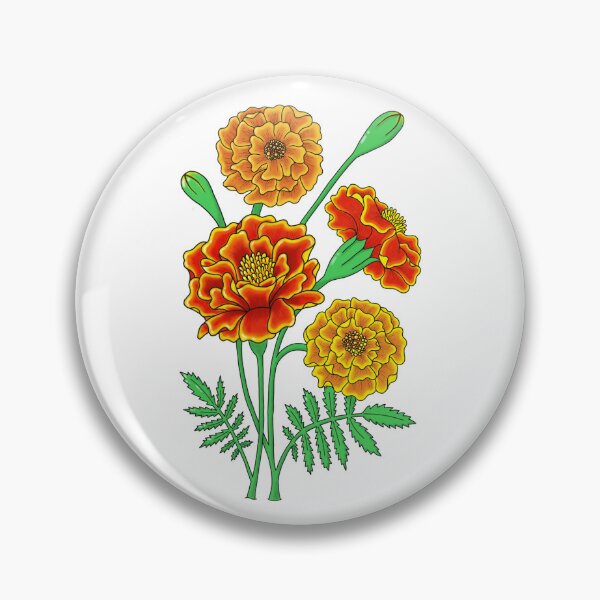 Item preview, Wild Marigolds designed and sold by thistle_n_fang.