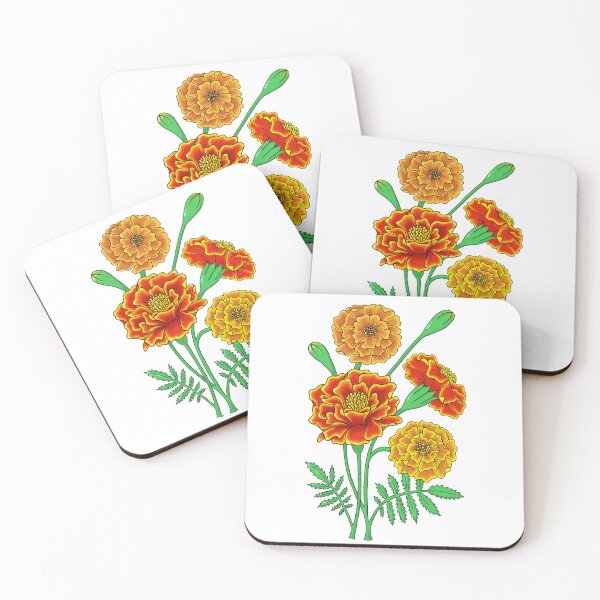 Item preview, Wild Marigolds designed and sold by thistle_n_fang.