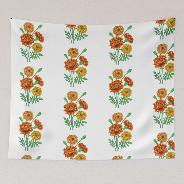 Item preview, Wild Marigolds designed and sold by thistle_n_fang.