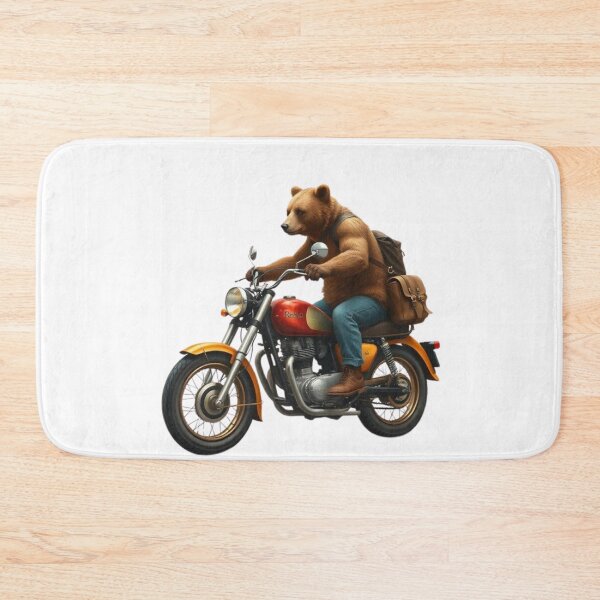 Item preview, Fearless Bear Biker – Ride into the Wild designed and sold by L and J Vielman.