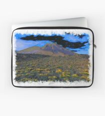 Volcano drawn Art Laptop Sleeve