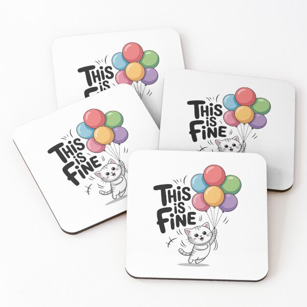 Item preview, This is Fine – Balloon designed and sold by SignumShop.