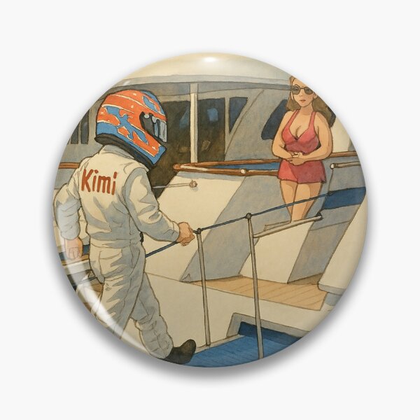 Item preview, Kimi Raikkonen Yacht Meme designed and sold by NathanJB.