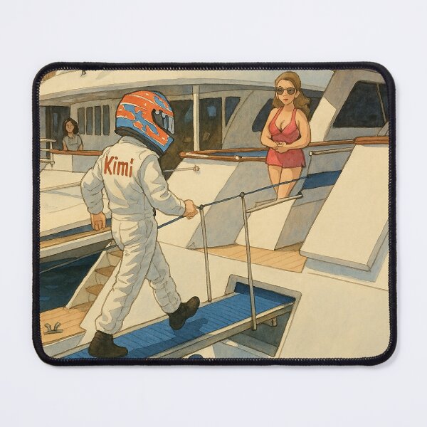 Item preview, Kimi Raikkonen Yacht Meme designed and sold by NathanJB.