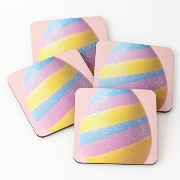 Item preview, Colorful striped egg decoration designed and sold by anytka.