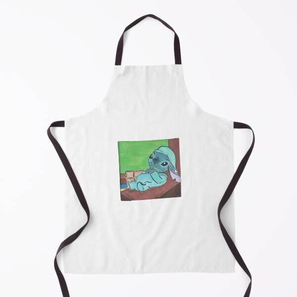 Artikelvorschau, Stitch In PJs Acrylfarbe Kunstwerk Aufkleber Drucke Kaffeetasse Wand Kunst Shirts Magnet Home Dekoration entworfen und verkauft von Saritas Boutique Shop.