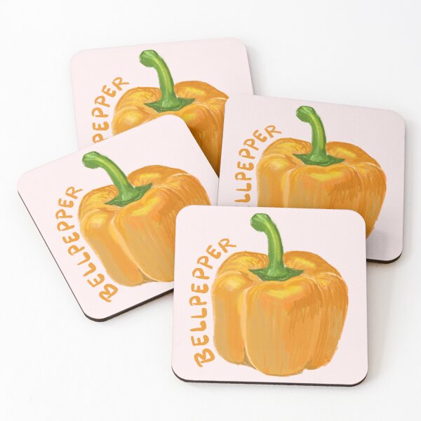 Item preview, Yellow Bell Pepper Illustration  designed and sold by Saffaway.