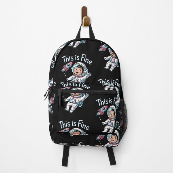 Item preview, This is Fine – Space Adventure designed and sold by SignumShop.