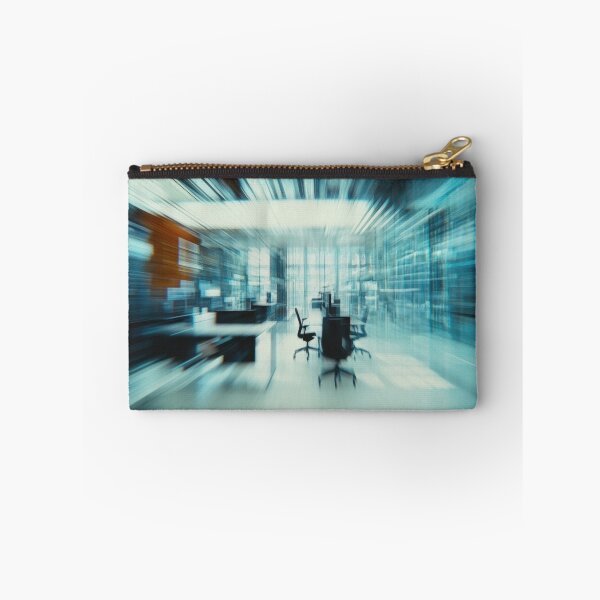Item preview, Blurred modern office interior designed and sold by anytka.