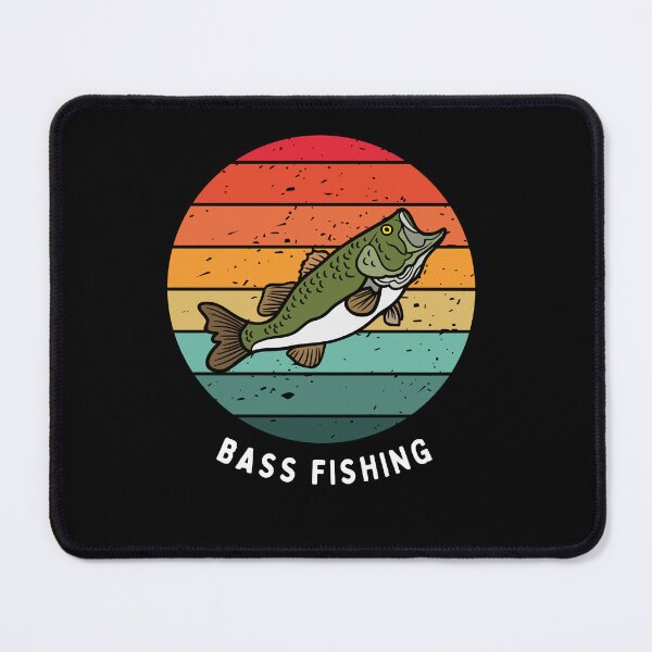 Item preview, Largemouth Bass Fishing Design – Colorful Angler’s Bass Design for Fishermen designed and sold by David Waters.