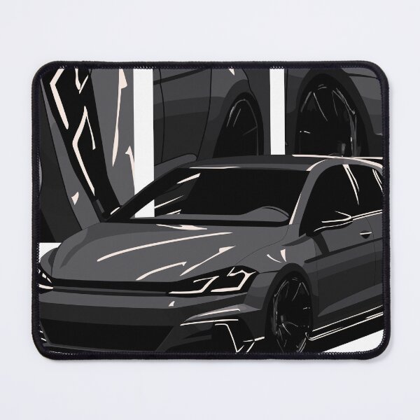 Item preview, gray popular german midsize hatchback mk7 designed and sold by BronArtworks.