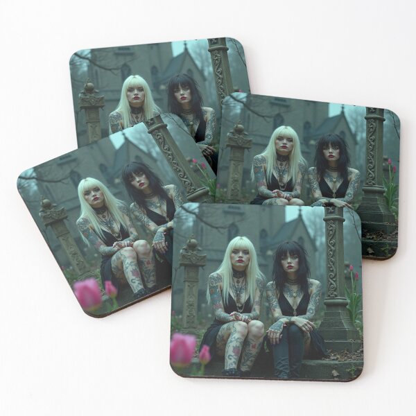 Item preview, Dark Goth Vampire Girls designed and sold by TheDarkWardrobe.