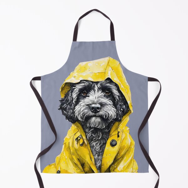 Item preview, Rainy Day Dood, Funny Doodle Dog Illustration designed and sold by Happy Dog Doodles.