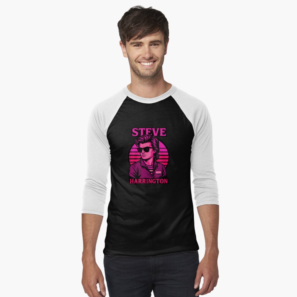 Item preview, Baseball ¾ Sleeve T-Shirt designed and sold by timegraf.