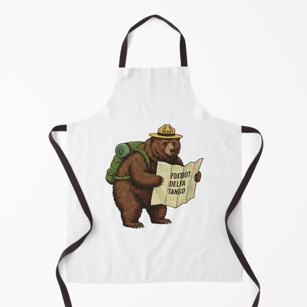 Item preview, FDT Resist Bear, Anti Trump FDT, National Parks Forest Service - Foxtrot Delta Tango designed and sold by MisterrAB.
