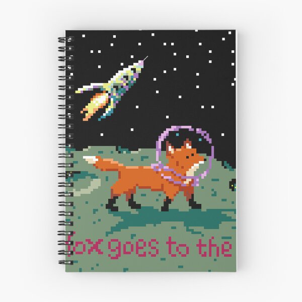 Item preview, Fox Goes to the Moon designed and sold by Foxloxart.