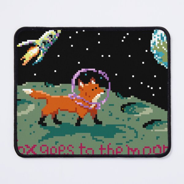 Item preview, Fox Goes to the Moon designed and sold by Foxloxart.